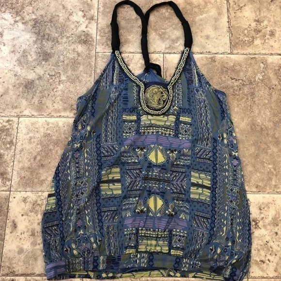 Women's VINTAGE 2008 Free People Tank Top - Sz. M - Picture 1 of 4